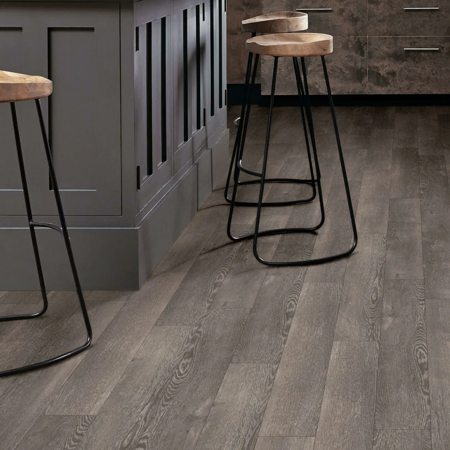 Dark vinyl flooring | Off-Price Carpet Outlet