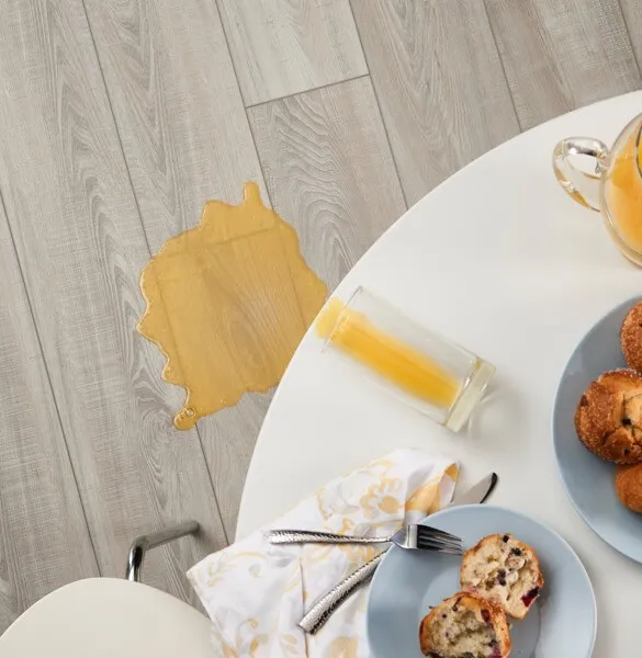 Juice spill cleaning | Off-Price Carpet Outlet