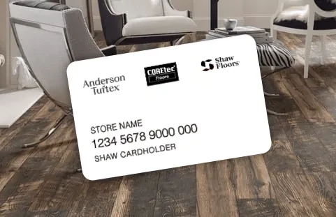 Financing card | Off-Price Carpet Outlet