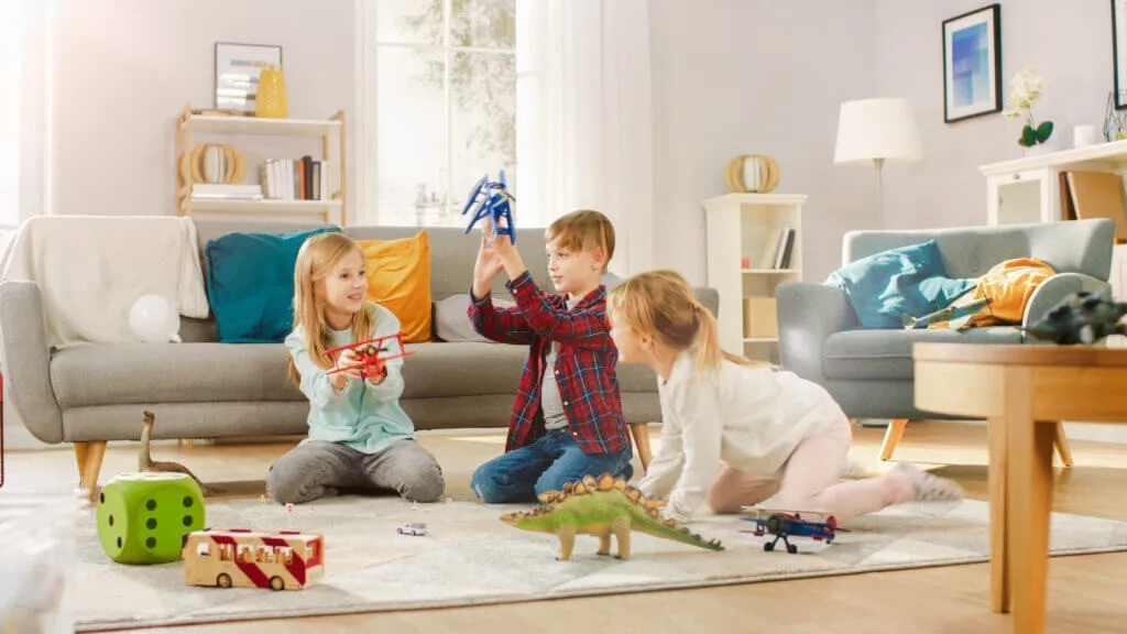 Kids playing | Off-Price Carpet Outlet